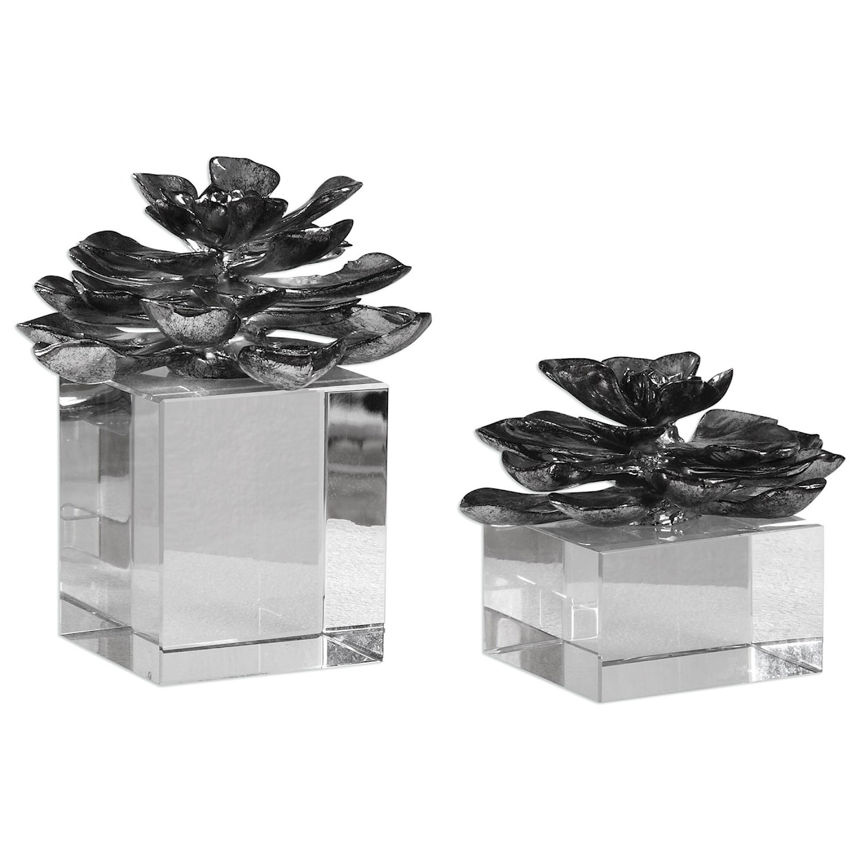 Uttermost Botanicals Indian Lotus (Set of 2)