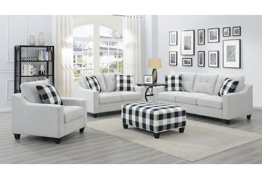 Darcey Stationary Living Room Groups by Emerald at Michael Alan Furniture & Design