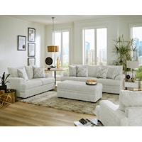 Pippa 4-Piece Contemporary Living Room Set