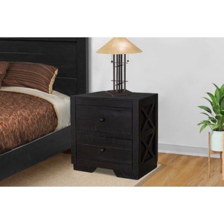 2-Drawer Nightstand