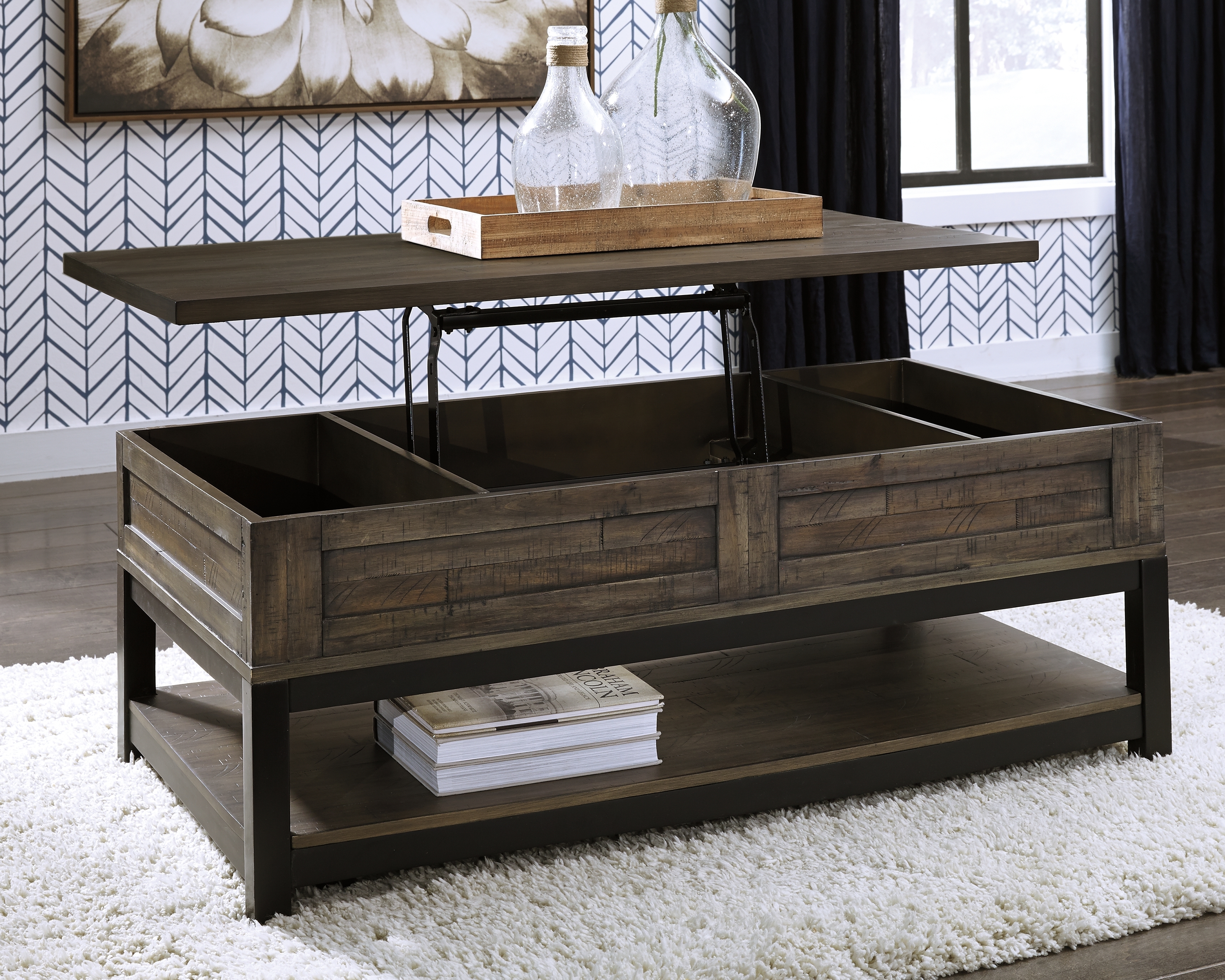 Signature Design by Ashley Johurst Lift-Top Coffee Table
