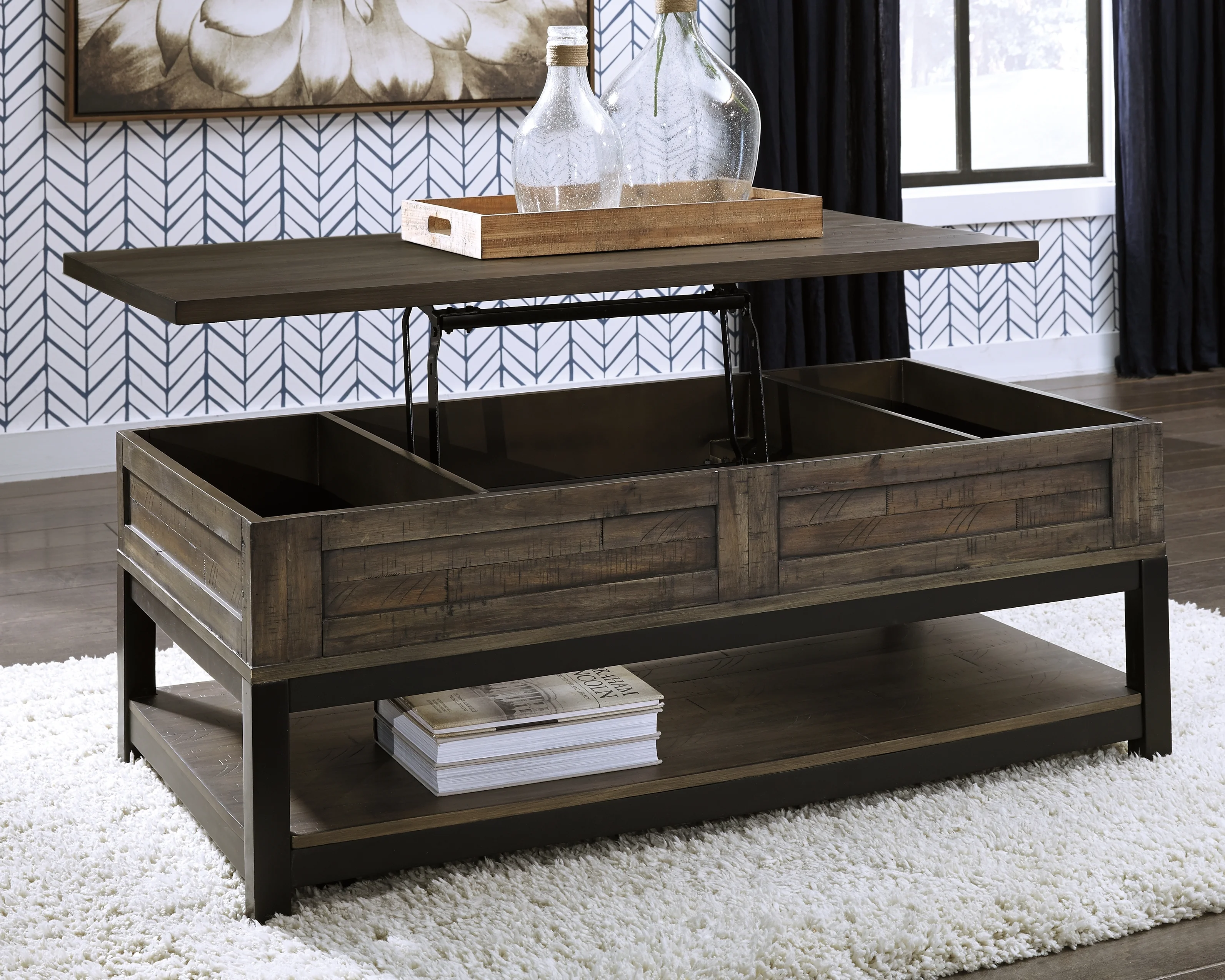 Signature Design by Ashley Johurst T444-9 Coffee Table With