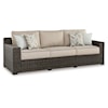 Signature Design Coastline Bay Outdoor Sofa With Cushion