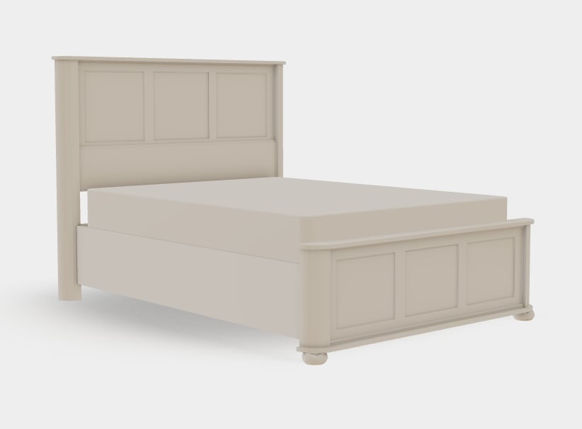 Queen Panel Bed Right Drawerside
