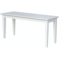 Contemporary Dining Bench