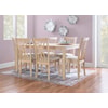 Powell Maggie Maggie 7Pc Dining Set Natural