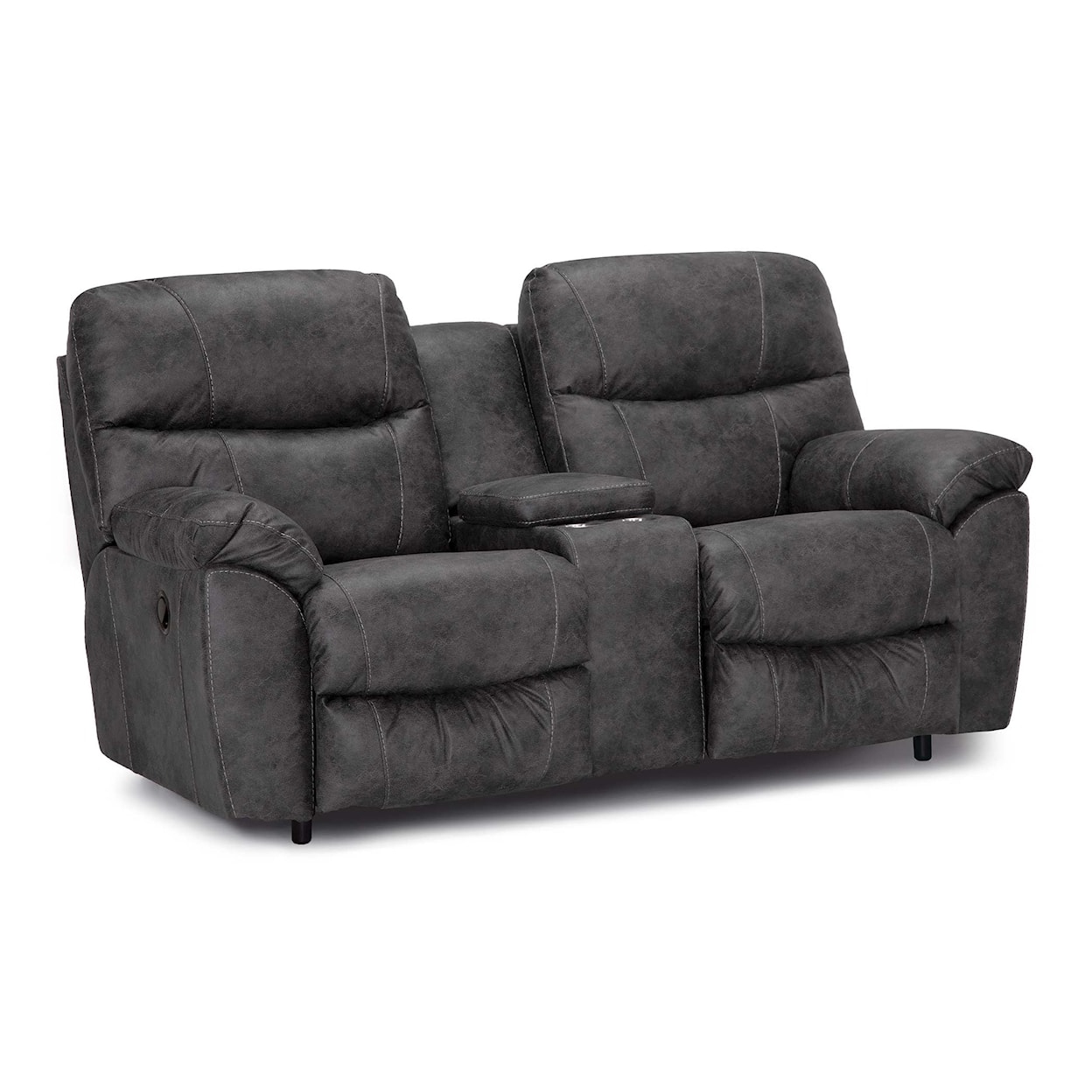 Franklin 707 Cabot Power Reclining Console Loveseat