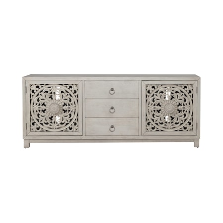 3-Drawer Accent Cabinet