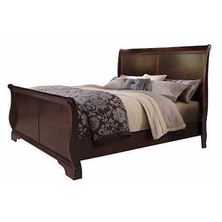 Queen Sleigh Bed