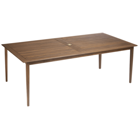 84″ Rectangular Dining Table w/Umbrella Hole
