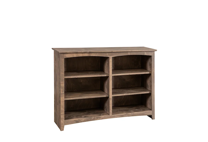 Alder Bookcases Alder Bookcase 48 x 36 by Archbold Furniture at Home Collections Furniture