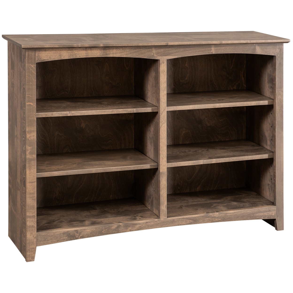 Archbold Furniture Alder Bookcases Alder Bookcase 48 x 36