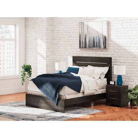 Queen Panel Bed