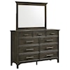 Intercon Hawthorne Dresser and Mirror Set