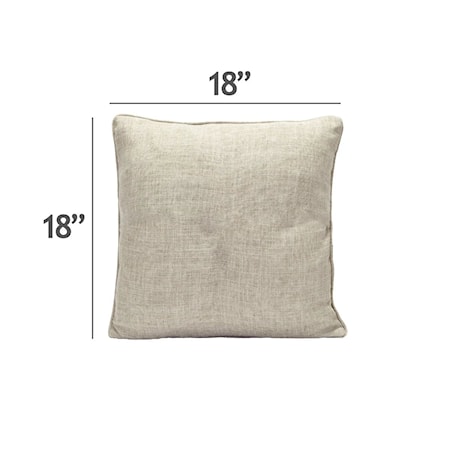 18 x 18  Toss Pillow