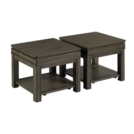 Set of Square Bunching Coffee Tables