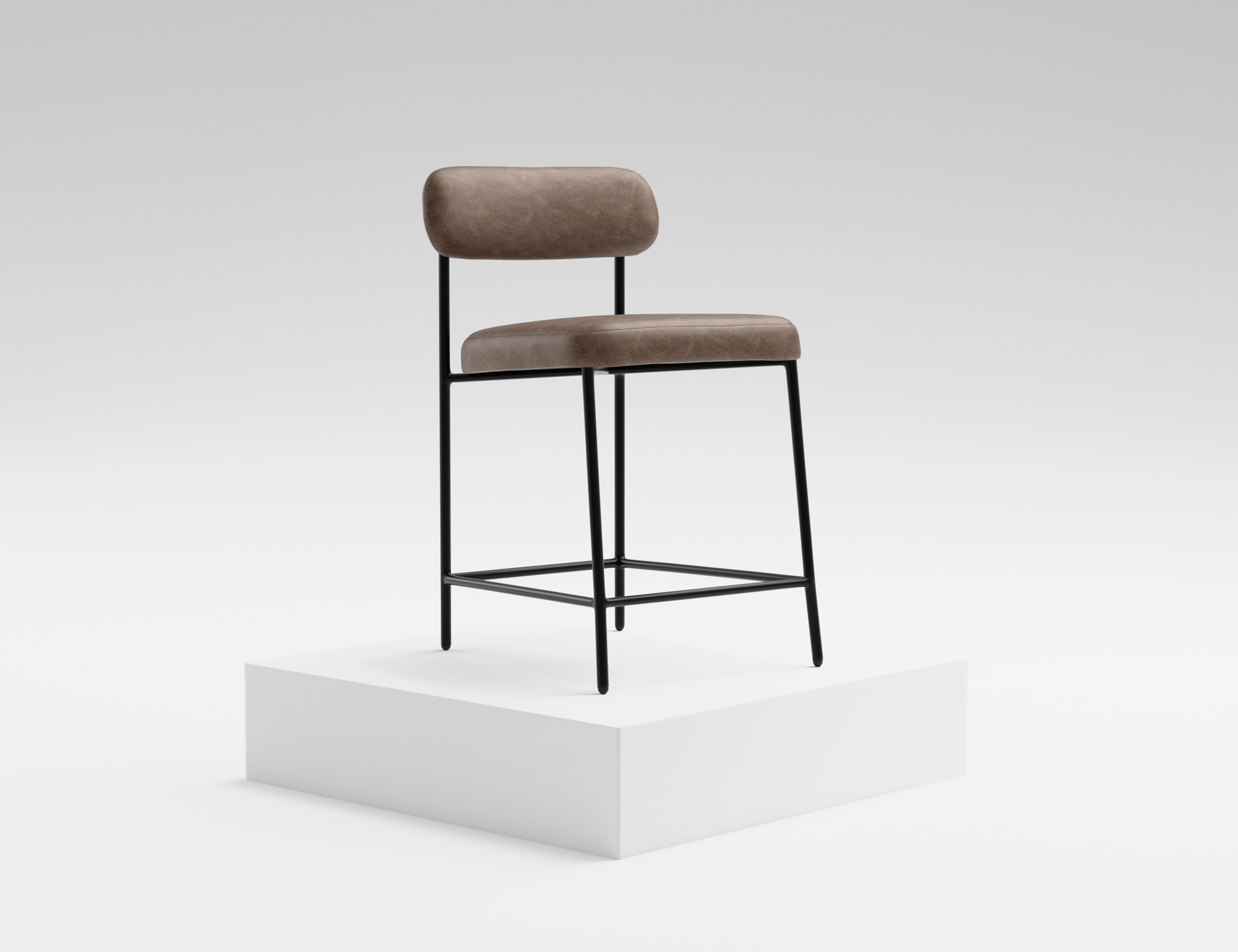 International Furniture Direct Seating Upholstered Barstool
