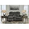 Signature Design by Ashley Soundcheck Power Reclining Loveseat w/ Console