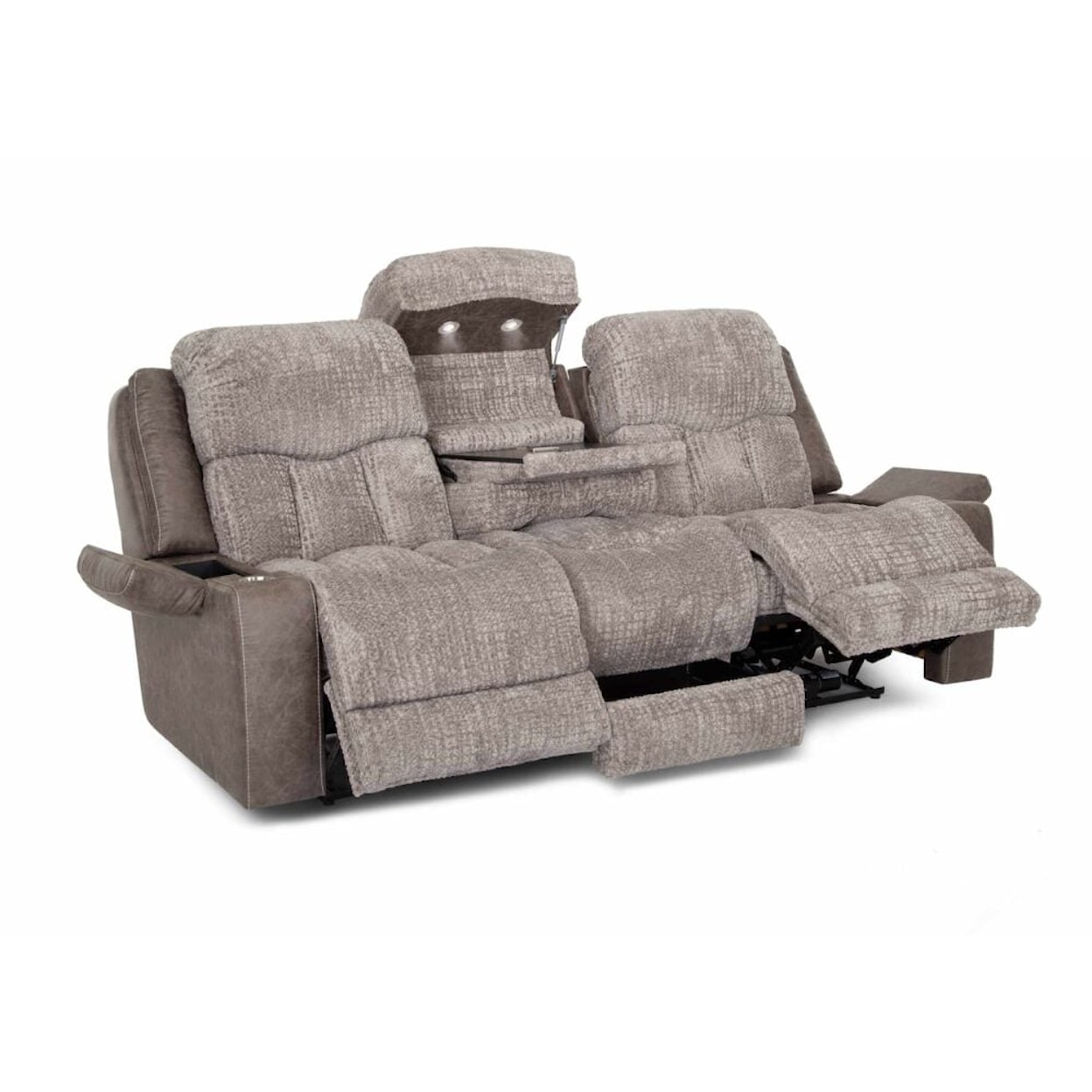 Franklin Bonanza Power Headrest Reclining Sofa +  Massage