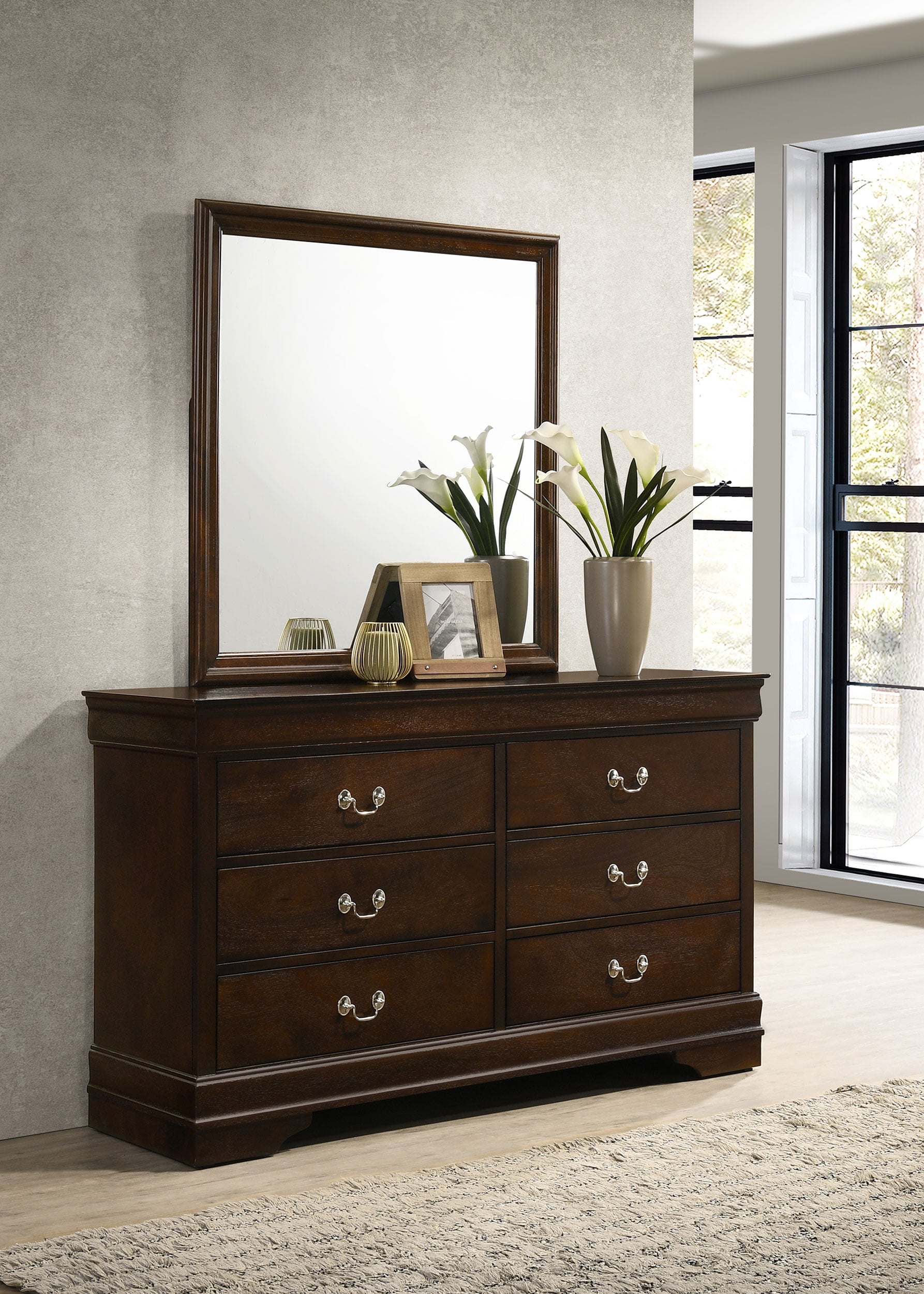 Coaster Louis Philippe Dresser w/ Mirror
