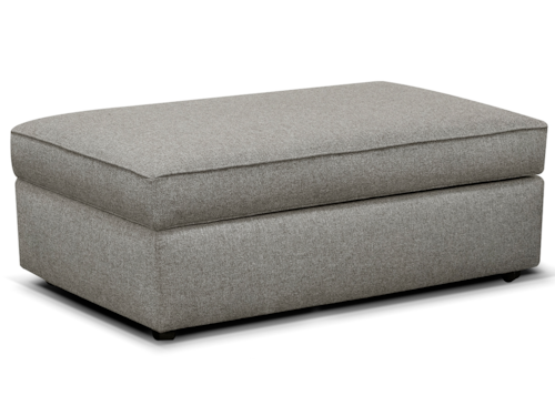 Casual Large Storage Ottoman with Casters