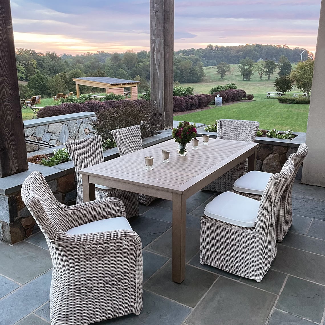 Outdoor Rectangular Dining Table