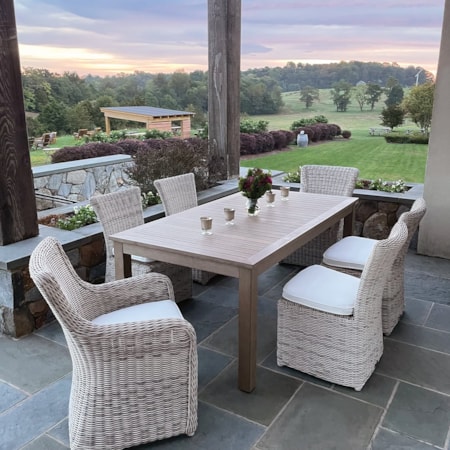 Outdoor Rectangular Dining Table