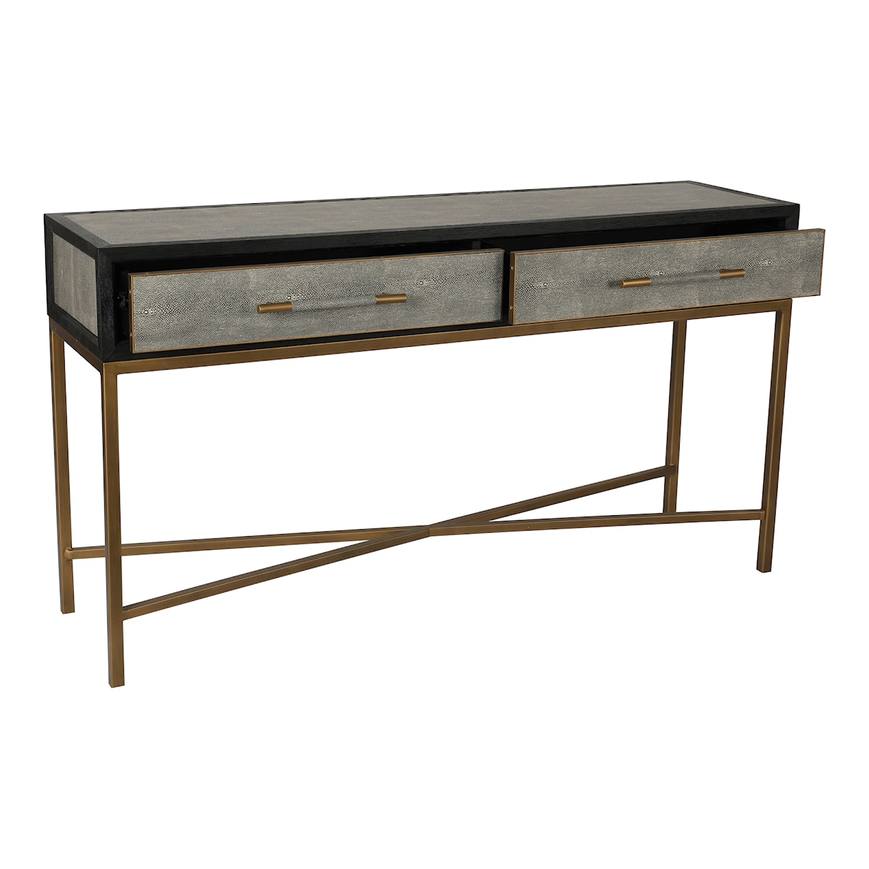 Moe's Home Collection Mako Solid Oak Console Table