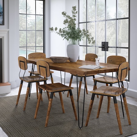 7-Piece Table and Chair Set