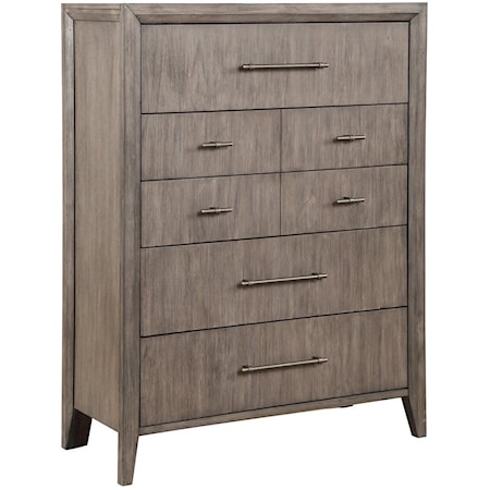 Contemporary 5-Drawer Chest