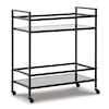 Ashley Furniture Signature Design Kailman Bar Cart