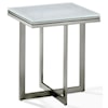 Modus International Eliza End Table in Ultra White