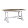 Libby Lindsey Farm 5-Piece Trestle Table Set