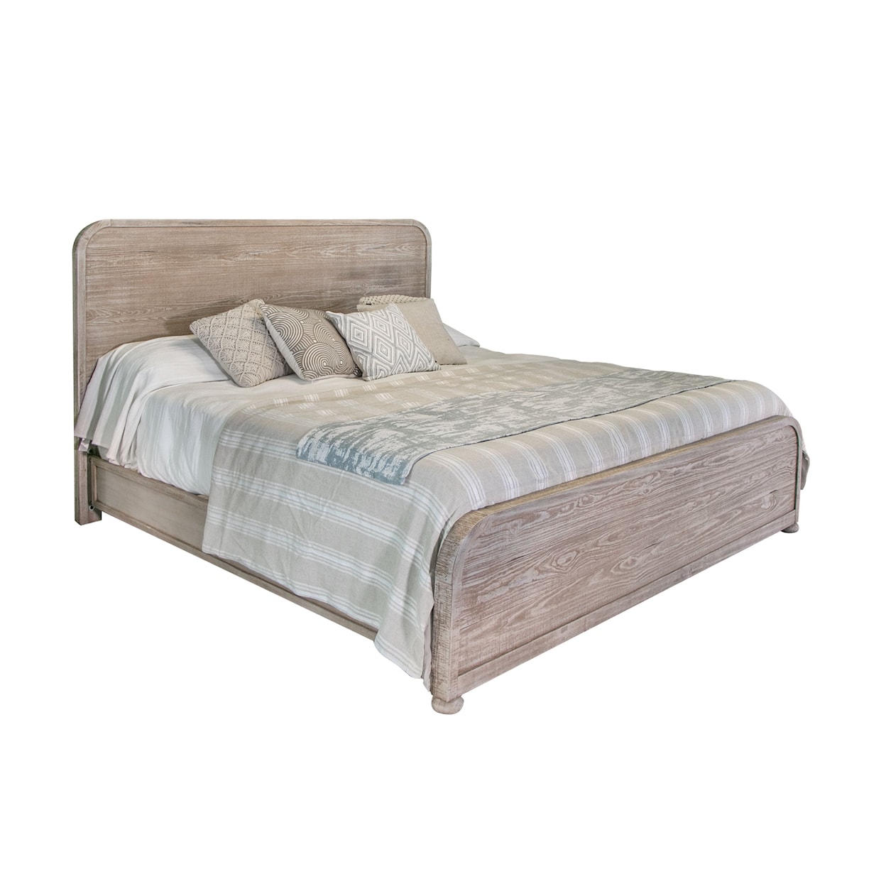 International Furniture Direct Nizuc Bedroom Collection King Bed
