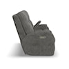 Flexsteel Penn Power Reclining Console Loveseat