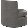 Bernhardt Fleur Fleur Leather Swivel Chair