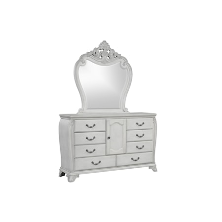 Arched Dresser Mirror