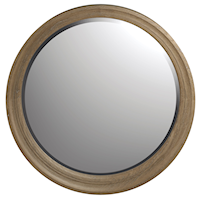 Round Transitional Wall Mirror