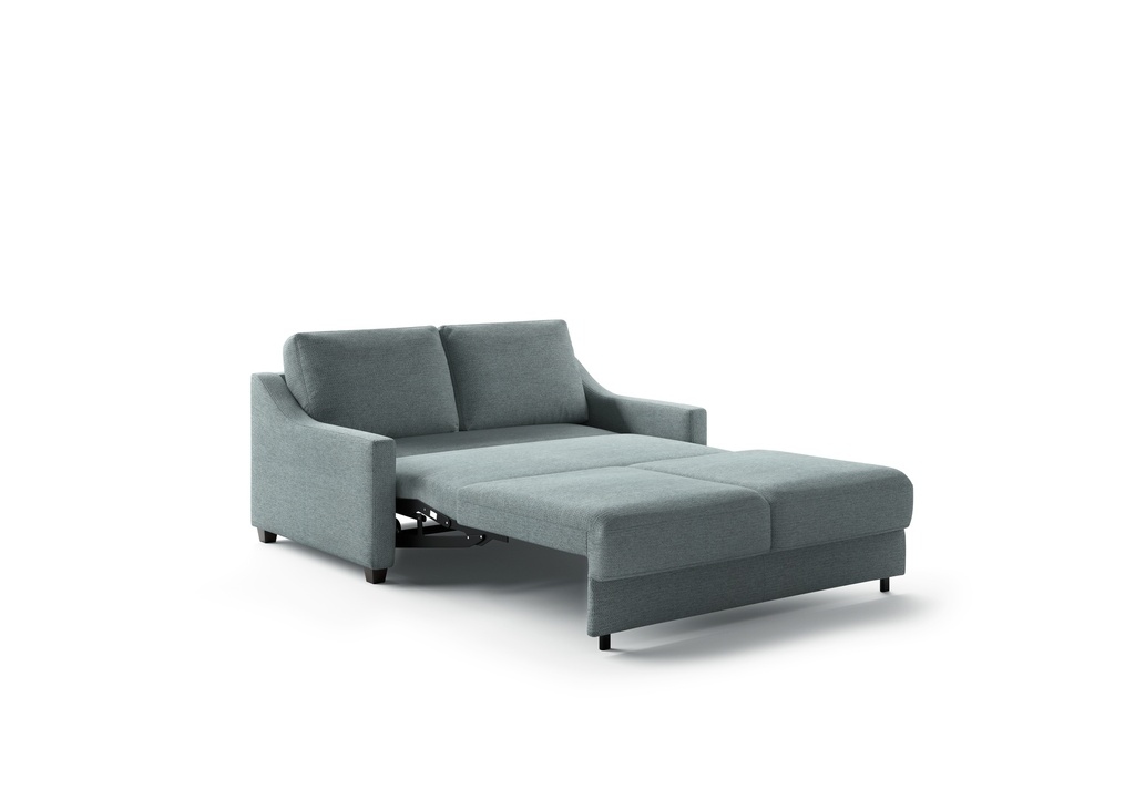 Slope-Arm Queen Sleeper Loveseat