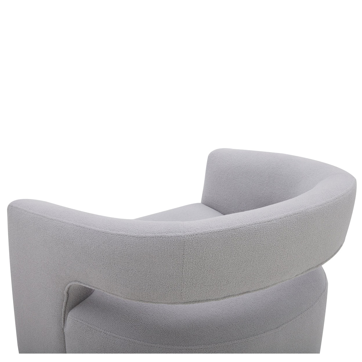 Paramount Living Orbit - Dame Dove Open Back Accent Chair