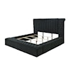 Crown Mark DANBURY Upholstered Storage Bed - Queen