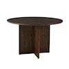 Virginia House Crafted Cherry - Dark Round Dining Table