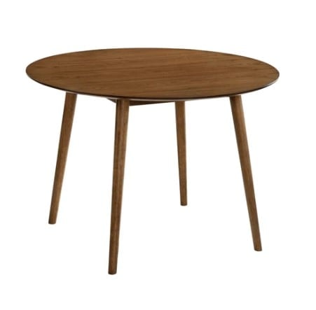 Mid-Century Modern Round Dining Table