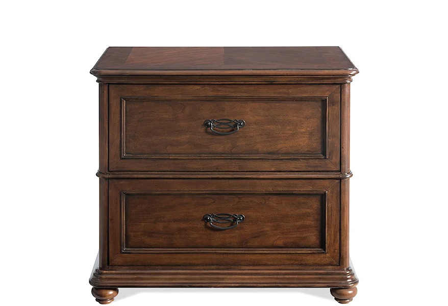 Clinton Hill Lateral File Cabinet by Riverside Furniture at Esprit Decor Home Furnishings
