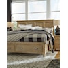 Magnussen Home Lynnfield Bedroom Queen Panel Storage Bed