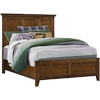 Transitional Full Panel Bed