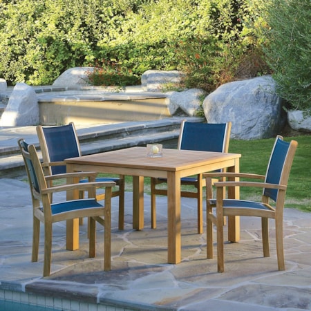 Outdoor Square Dining Table