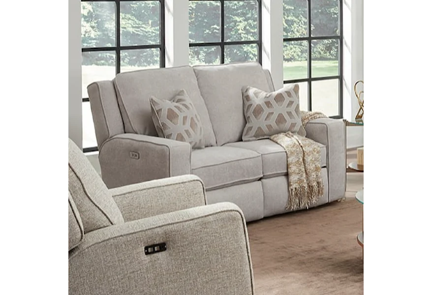 City Limits Dbl Recl Loveseat by Southern Motion at Furniture and ApplianceMart