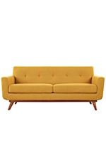 Modway Engage Velvet Loveseat