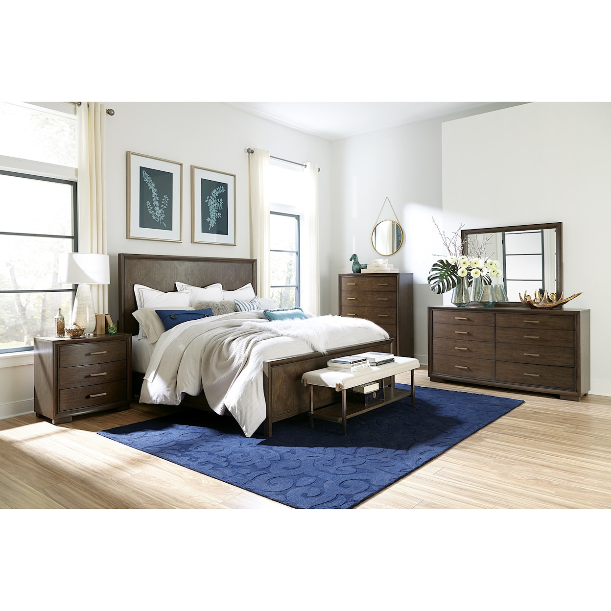 Riverside Furniture Monterey California King Panel Bed